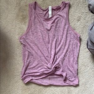 lululemon tie tank